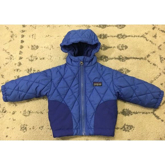 Patagonia Other - Patagonia Baby Hooded Puffer Coat Size 3 Months